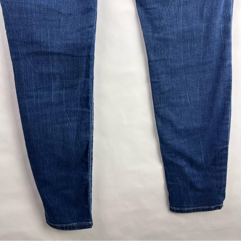 Jones New York Madison Skinny Jeans Blue Denim Mid Rise Stretch Size 6 - Picture 10 of 10